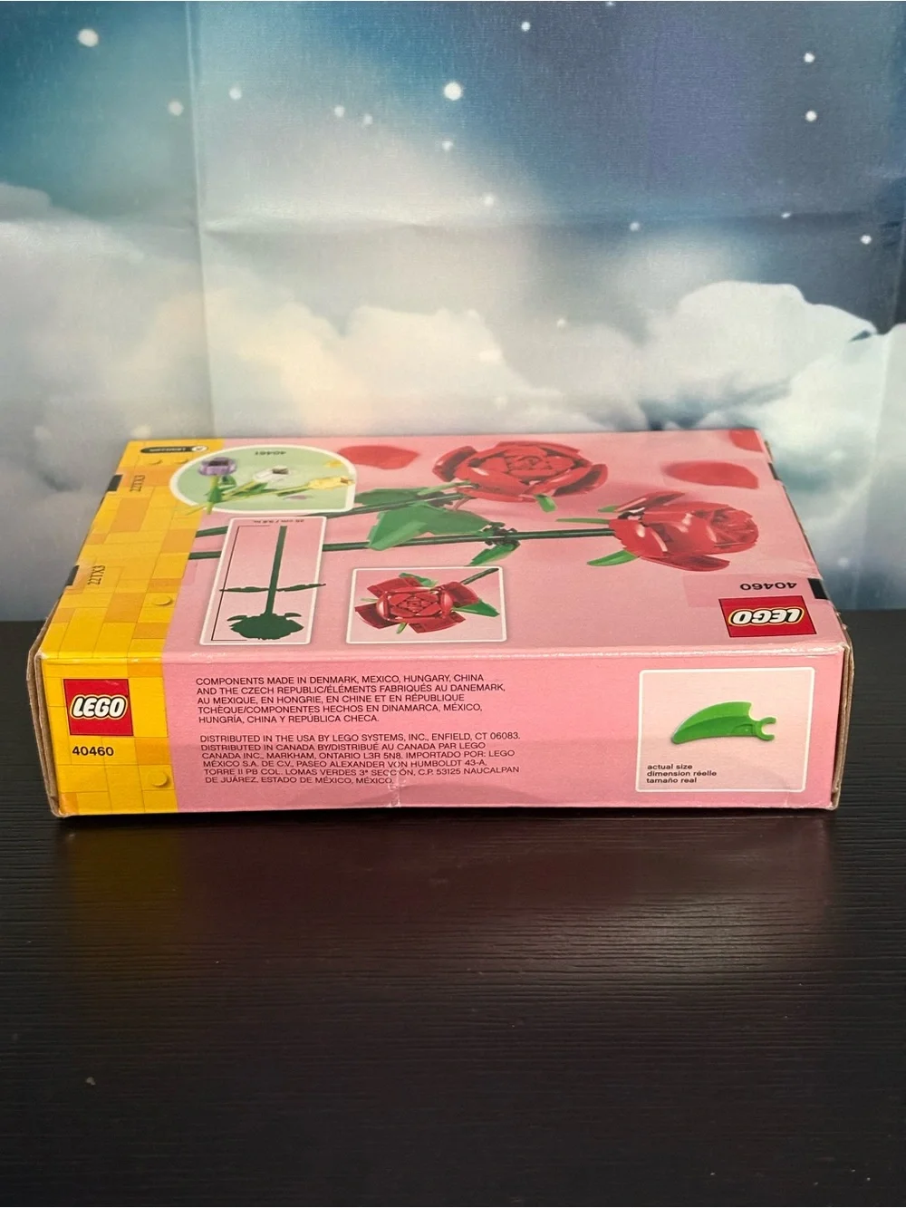 Lego 40460 Roses Botanical Collection 120 piece. New.